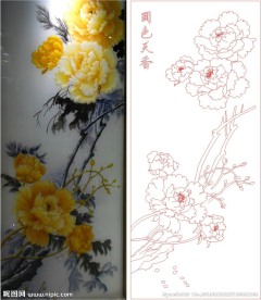 国色天香 牡丹 富贵