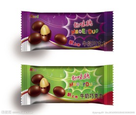 糖果包装展开图