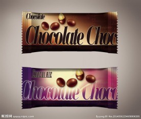 糖果包装展开图