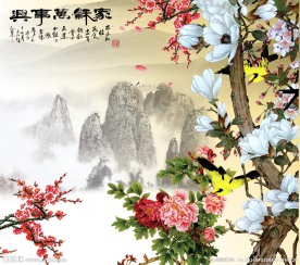 壁画 国画