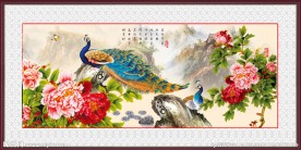 花开富贵 花鸟画