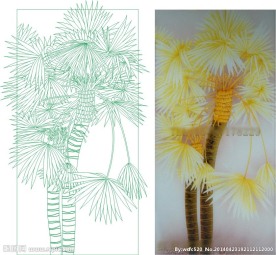 金棕树(路径未闭合)