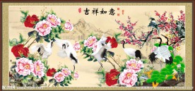 花鸟图 吉祥如意