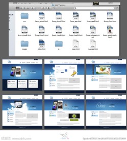 网站前端代码源文件打包
