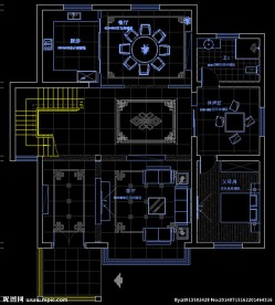 别墅效果图配套室内施
