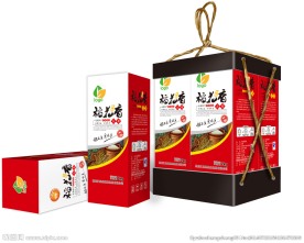 大米包装（内含展开图和效果图）