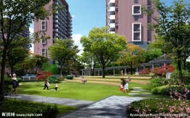 园林景观PSD分层效果