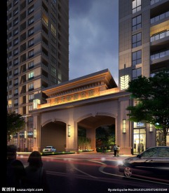 园林景观PSD分层效果