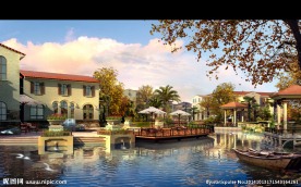 园林景观PSD分层效果