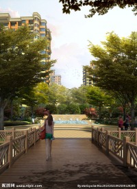 园林景观PSD分层效果