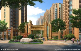 园林景观PSD分层效果