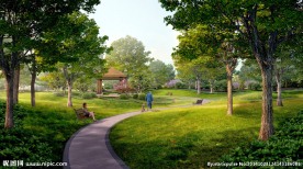 园林景观PSD分层效果