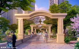 园林景观PSD分层效果