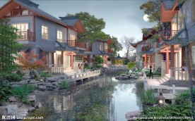 园林景观PSD分层效果