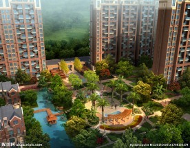 园林景观PSD分层效果