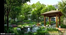 园林景观PSD分层效果