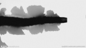 唯美水墨画墨滴之韵LE