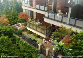 园林景观PSD分层效果