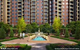 园林景观PSD分层效果