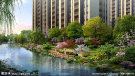 园林景观PSD分层效果