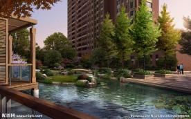 园林景观PSD分层效果