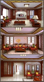 复式住宅三层装修效果