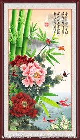 国画牡丹