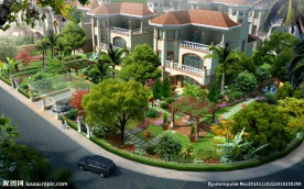 园林景观PSD分层效果