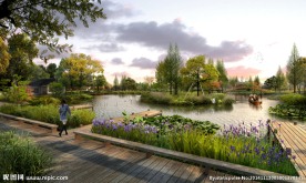 园林景观PSD分层效果