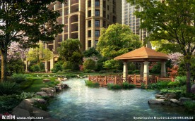 园林景观PSD分层效果