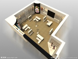 内衣专卖店效果图