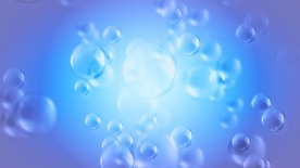 唯美冷色调LED大屏幕