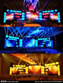 最新 企业年会 舞美