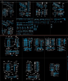 门 楼梯节点图库