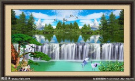 山水风景画