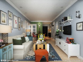 地中海简欧风格效果图