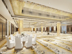 酒店大堂效果图