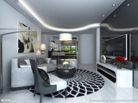 简约客厅家装效果图