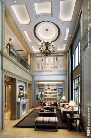 双层别墅效果图