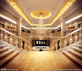 酒店二楼效果图