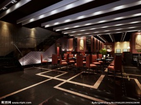 酒店餐厅效果图