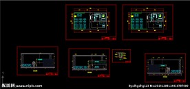 CAD店面平面方案图