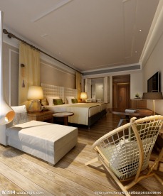 酒店桑拿休息效果图