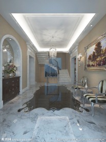 旅馆二楼效果图