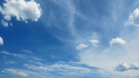超漂亮蓝天白云飘实拍高清素材