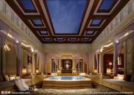 酒店奢华洗浴中心