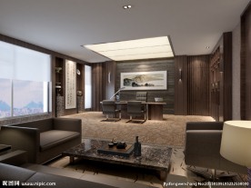 董事长办公室效果图