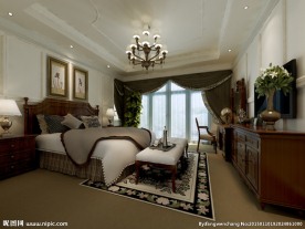 奢华欧式卧室效果图
