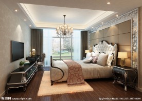 欧式古典风格卧室