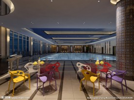 游泳池效果图